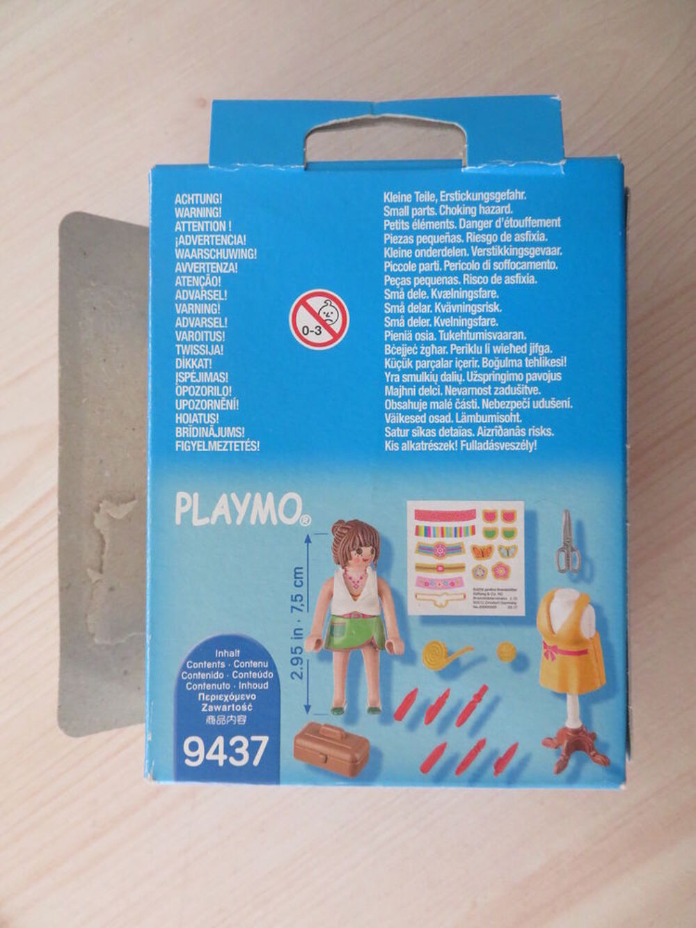 Playmobil 9437 100% complet styliste Geobra mode couture jou Jeux / jouets