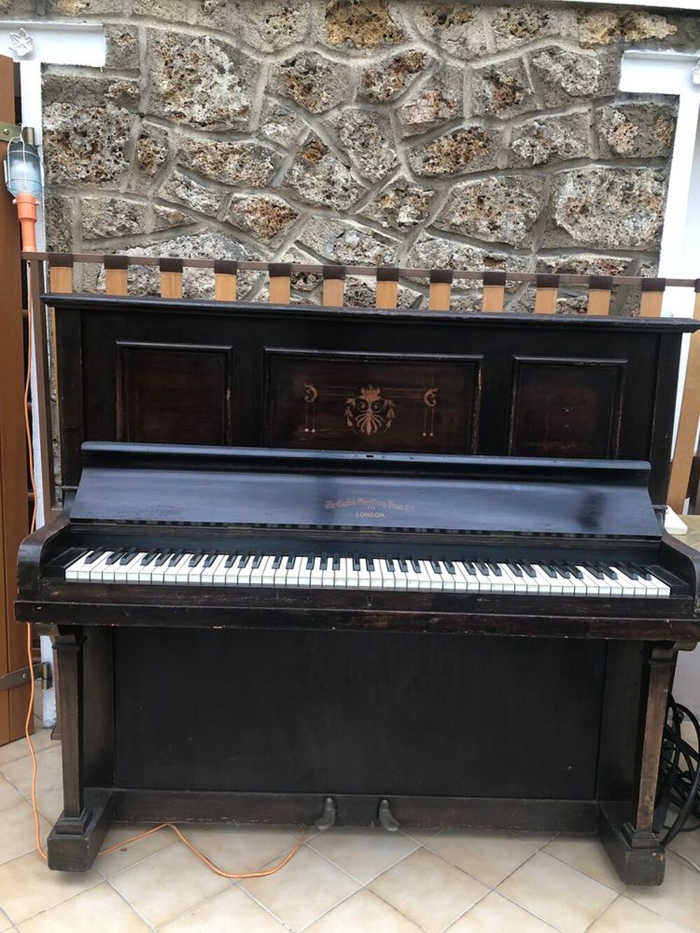 Piano ancien anglais 100  Instruments de musique