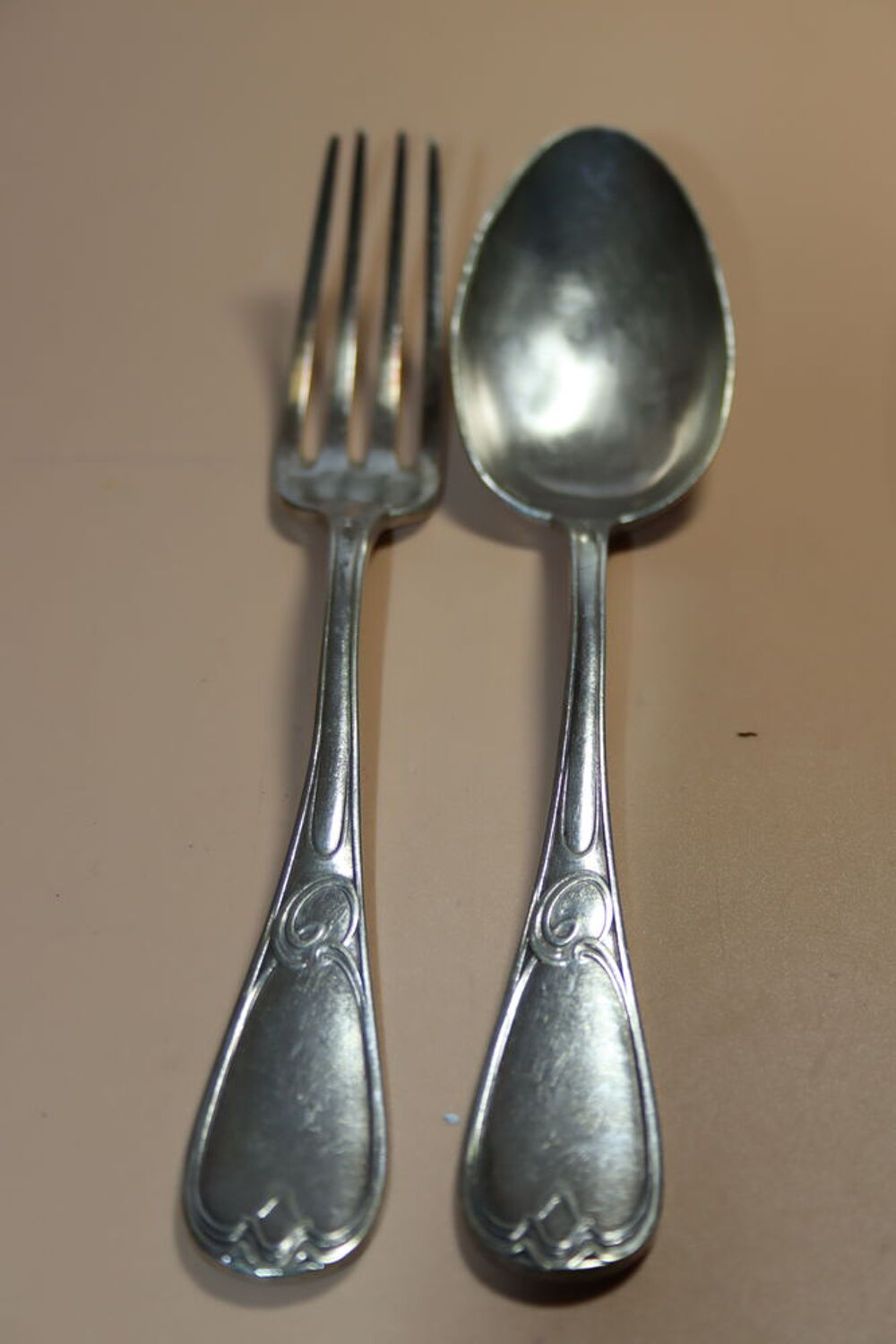 Fourchette &amp; cuill&egrave;re argent
