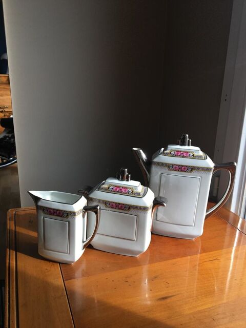 service  caf anne 40 Cafetire, sucrier, pot  lait 25 Villeurbanne (69)