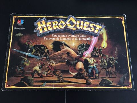 Jeu de société HEROQUEST (Hero Quest) 1989 Complet TBE 160 Conflans-Sainte-Honorine (78)