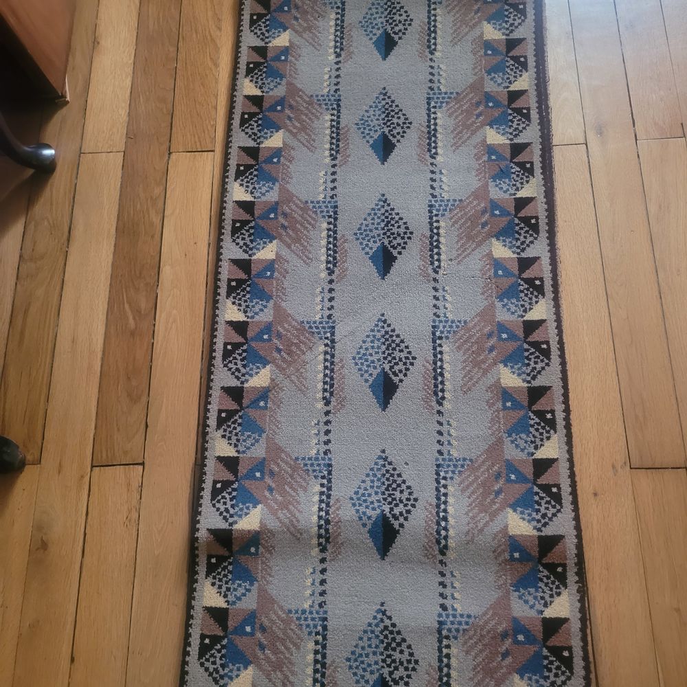 TAPIS D'ESCALIER EN LAINE ANN&Eacute;ES 50 Décoration