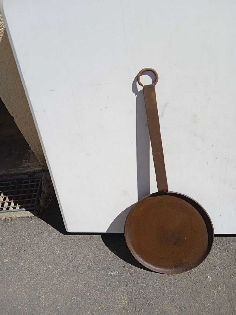 galetiere ou cr&ecirc;pi&egrave;re en fonte ancienne Bricolage