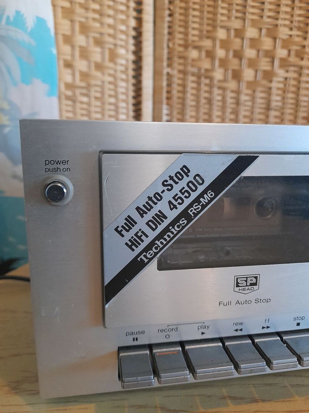 Platine cassette Technics M6 Audio et hifi