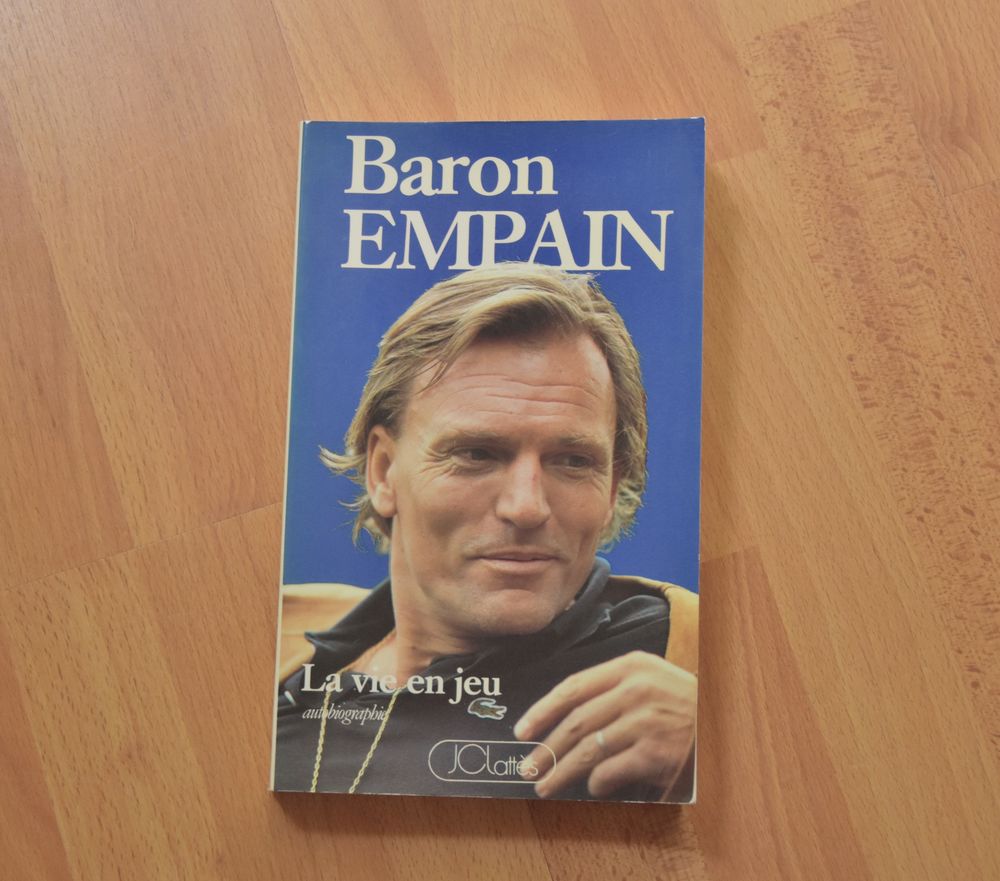 Livre: La vie en jeu du Baron EMPAIN. Tr&egrave;s bon &eacute;tat. Livres et BD