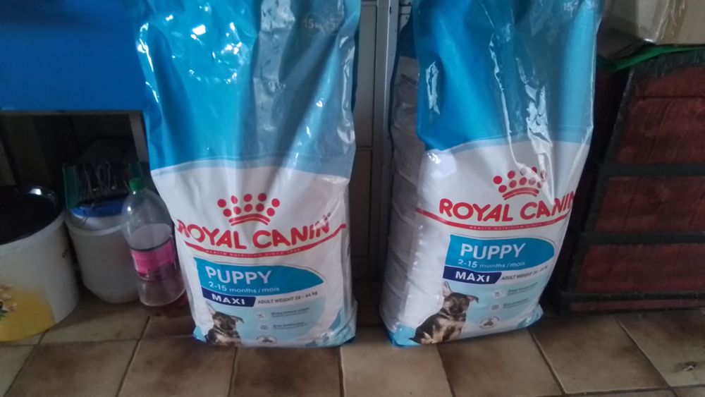   2 sac croquettes royal canin puppy 15 kg neuf 
