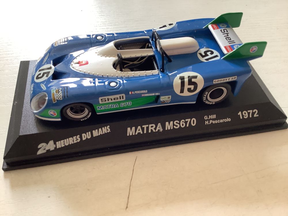 MATRA MS670 24H DU MANS 1972 PESCAROLO 1/43 voiture miniatur 