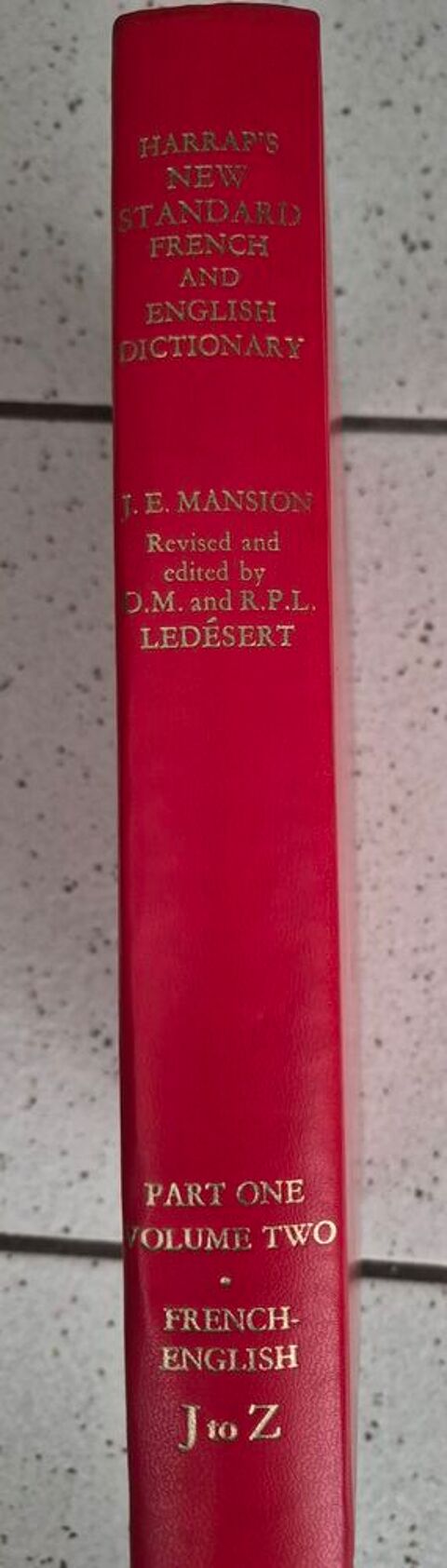 Dictionnaire Harrap's Vannes (56)