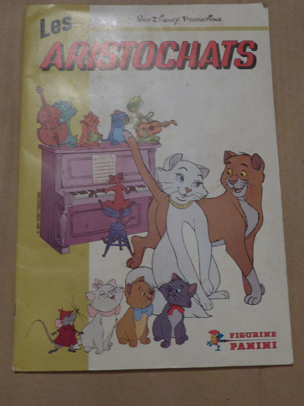 LES ARISTOCHATS album d' images PANINI Livres et BD