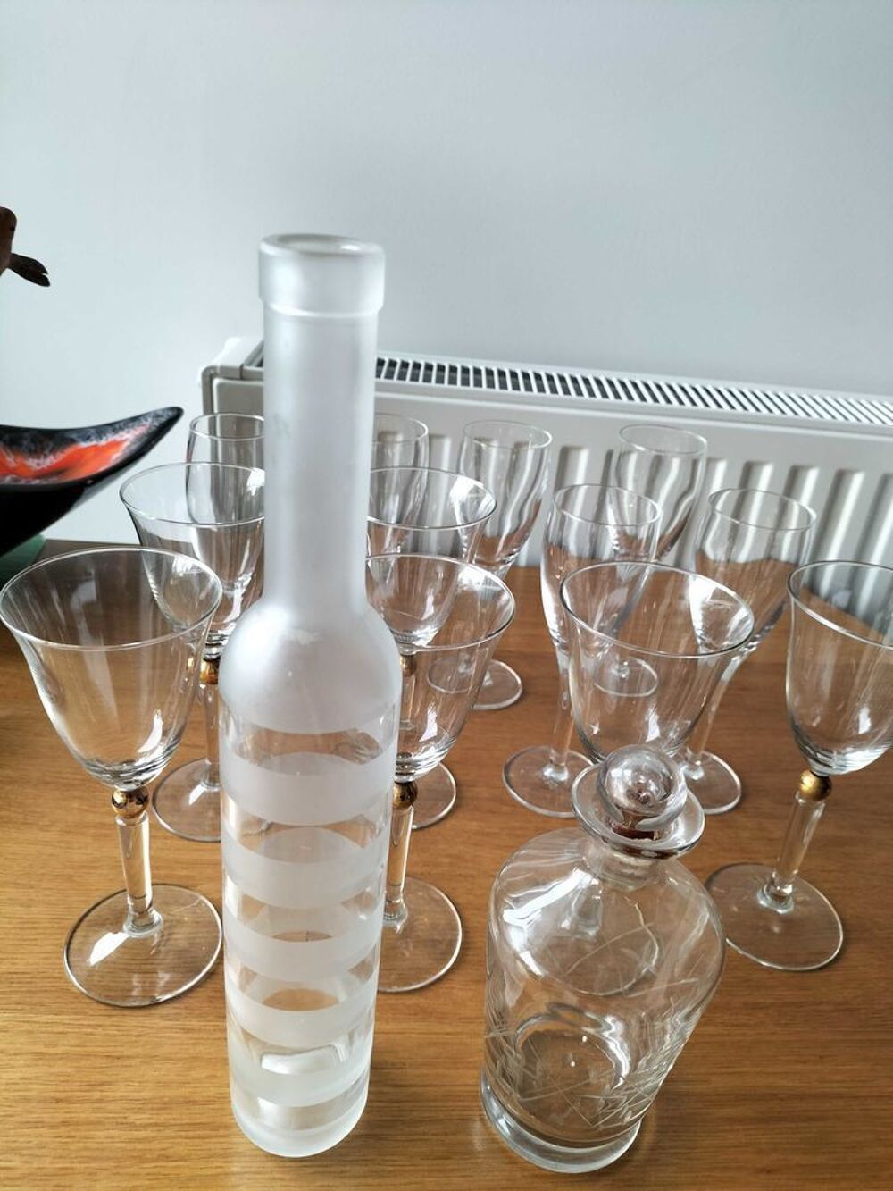 Verres et carafes 
