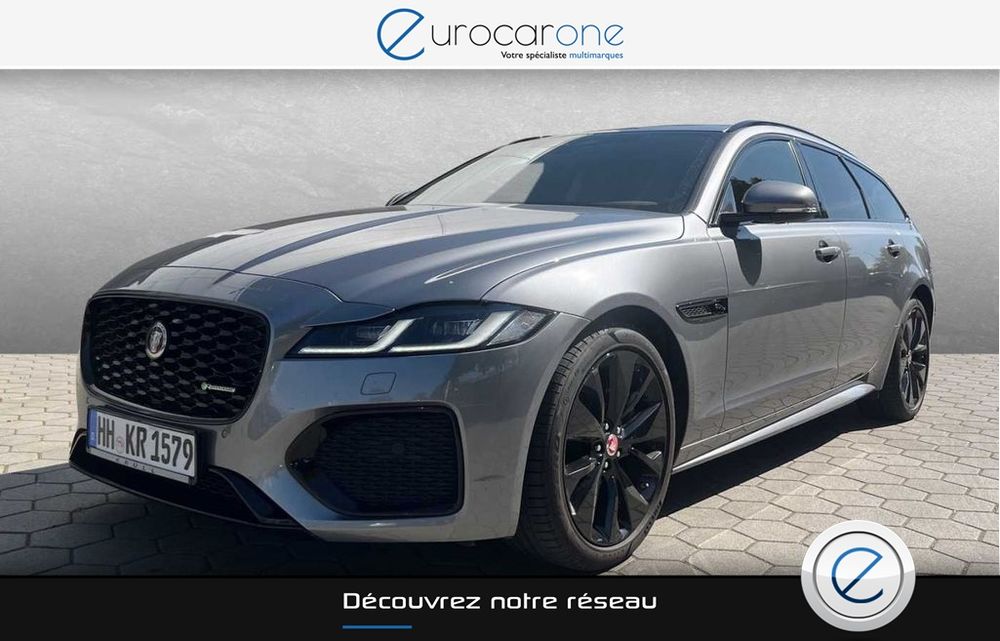 XF Sportbrake D200 MHEV BVA AWD R-Dynamic Black 2022 occasion 69007 Lyon