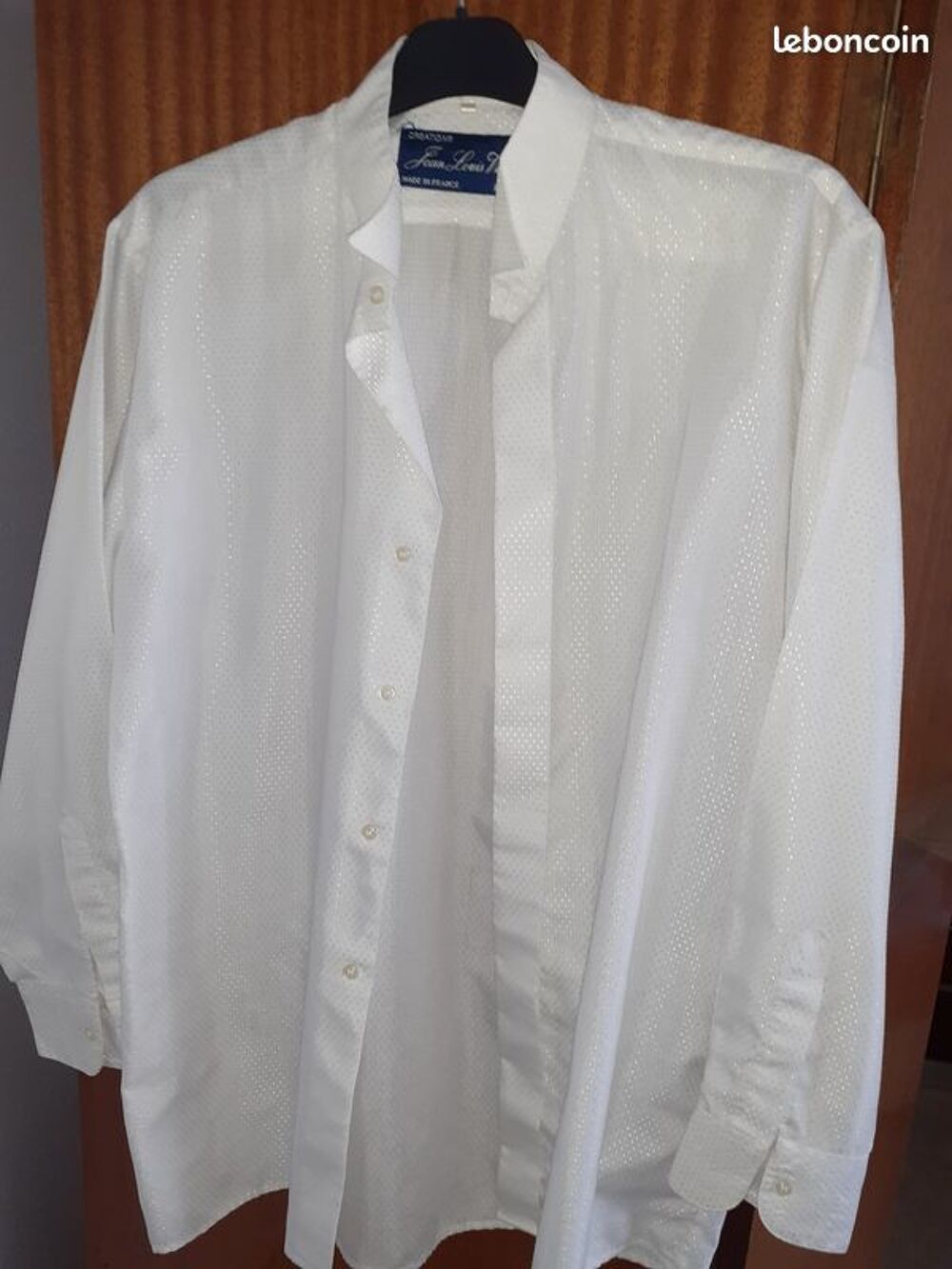 Lot 2 Chemises de C&eacute;r&eacute;monie Mariage a Prix Casser Vêtements