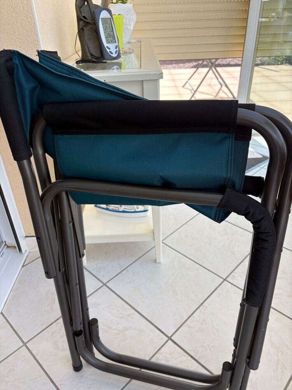Lot de 2 chaises pliantes Alu marque Trigano Meubles