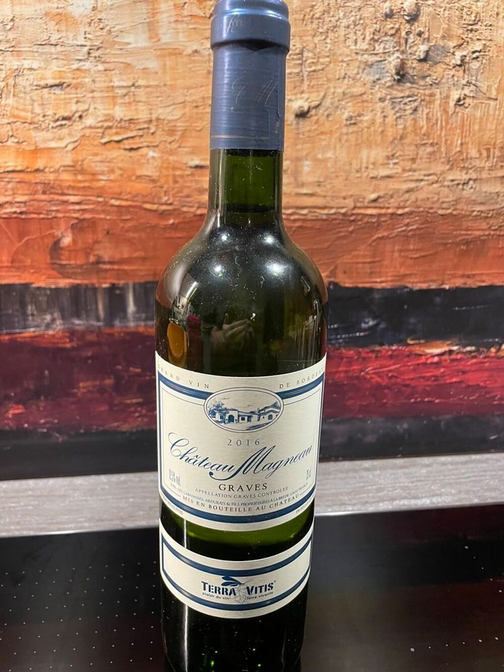 1 Bt Chateau MAGNEAU 2016 Graves Blanc Cuisine