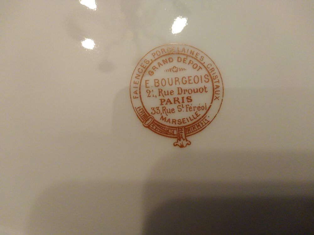 Vaisselle porcelaine Louis Bourgeois Cuisine