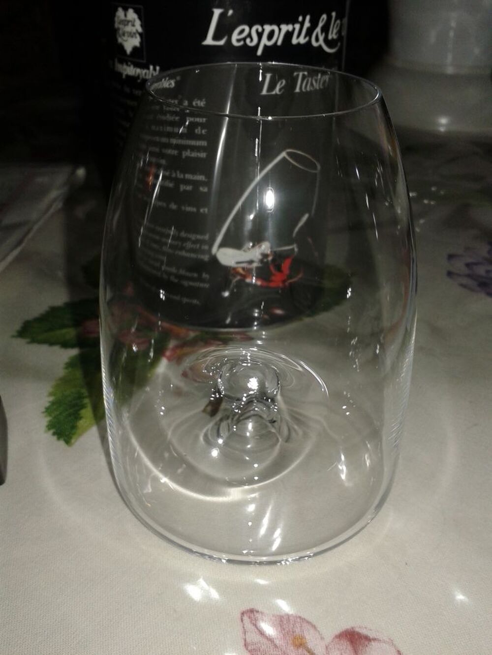 Taster ou impitoyable en cristal dans sa boite Cuisine