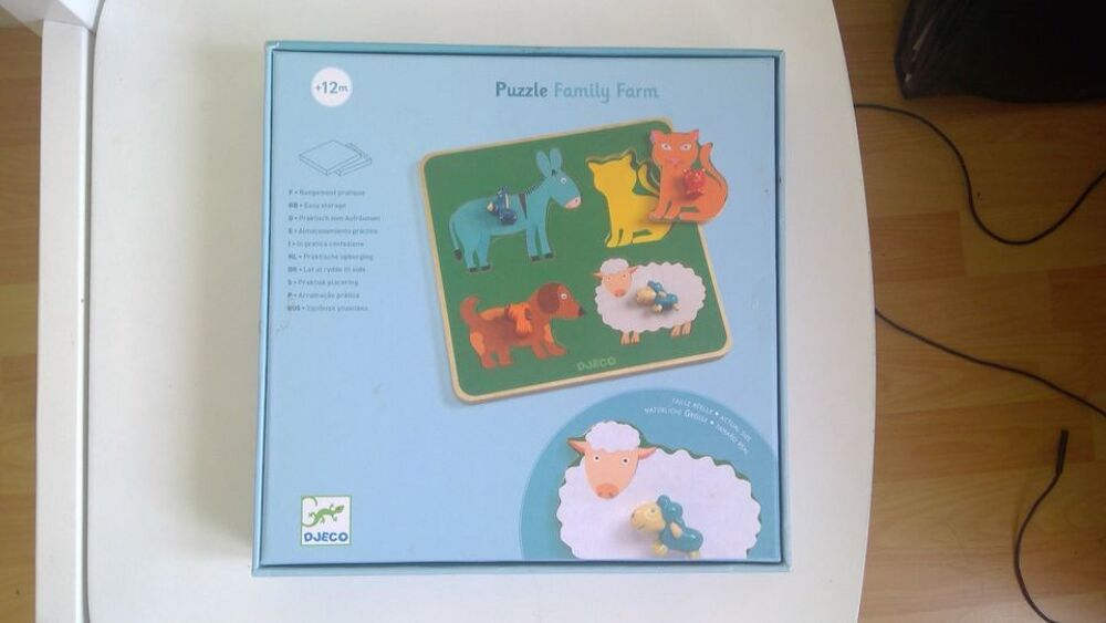 5€ PUZZLE FAMILY FARM djeco
Jeux / jouets