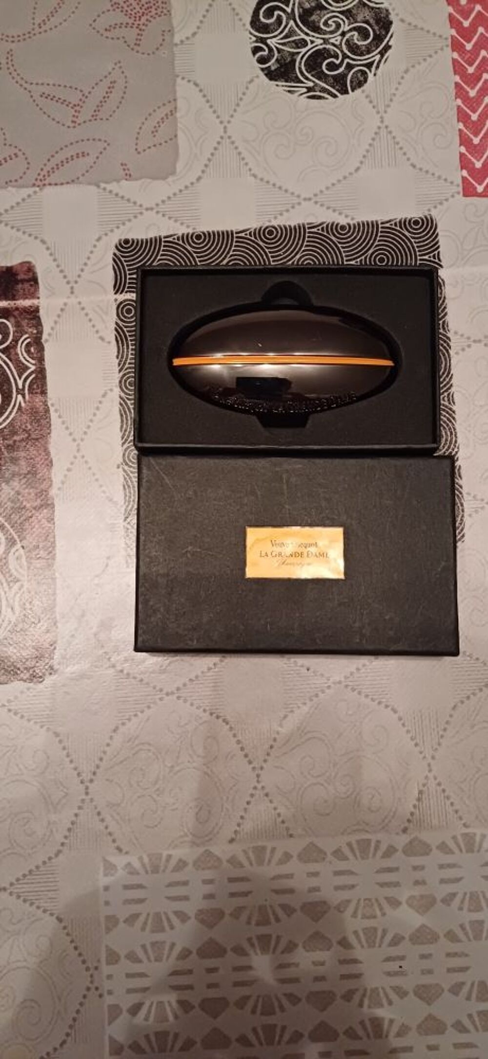 Porte menu holder veuve Clicquot 