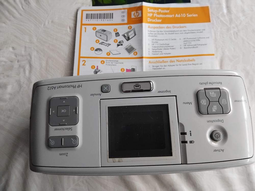- Imprimante photo
- marque :HP / PHOTOSARMT.
Photos/Video/TV