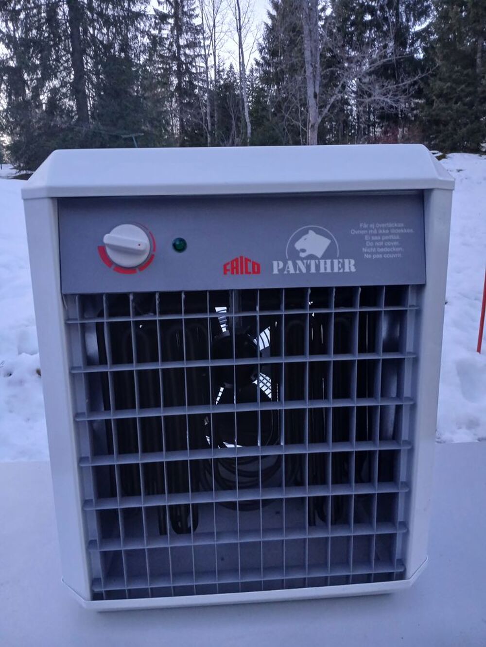 A&eacute;rotherme &eacute;lectrique industriel FRICO 9 kW ? 230/400 V Bricolage