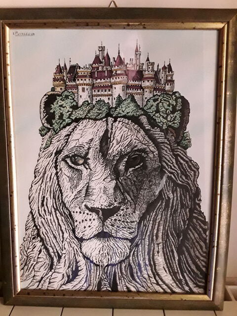 Dessin crayons huile. Charlas (31)