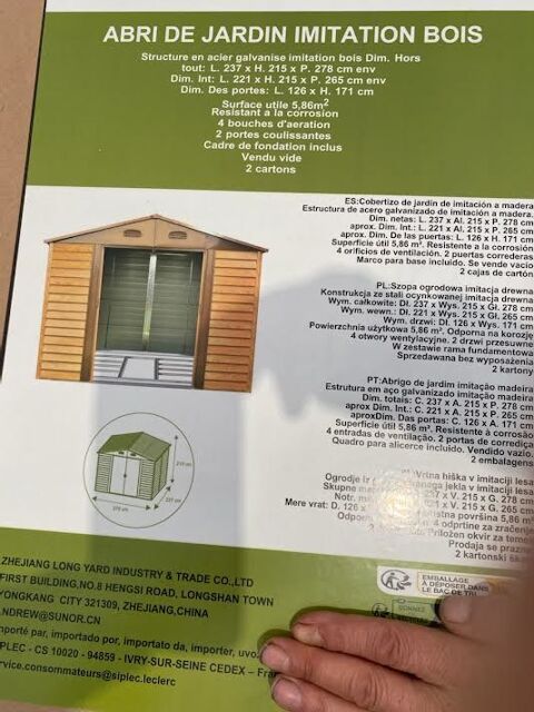 abri m�tallique Vidauban (83)