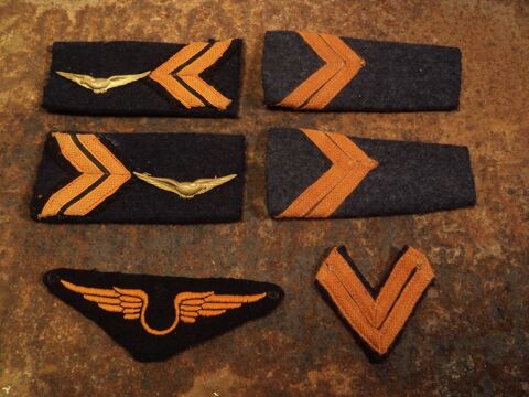 Insignes Militaires Grades Sous-Officier Armée de l'Air. 20 Loches (37)