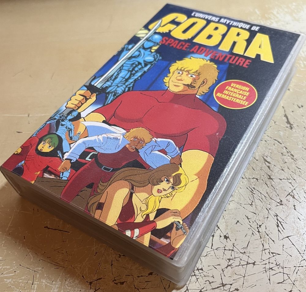 "Cobra / Space Adventure" [VHS] - Remasteris&eacute; DVD et blu-ray