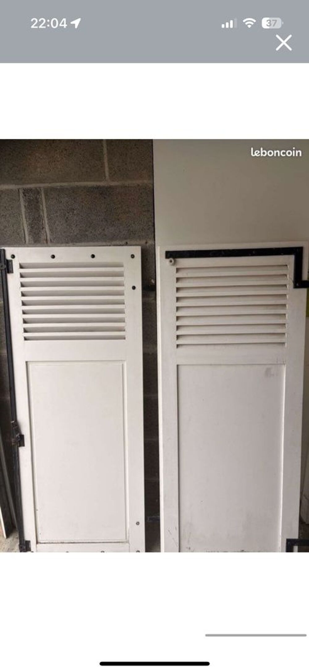 volet en bois Bricolage