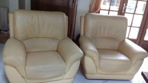 2 fauteuils cuir  250 Sarliac-sur-l'Isle (24)