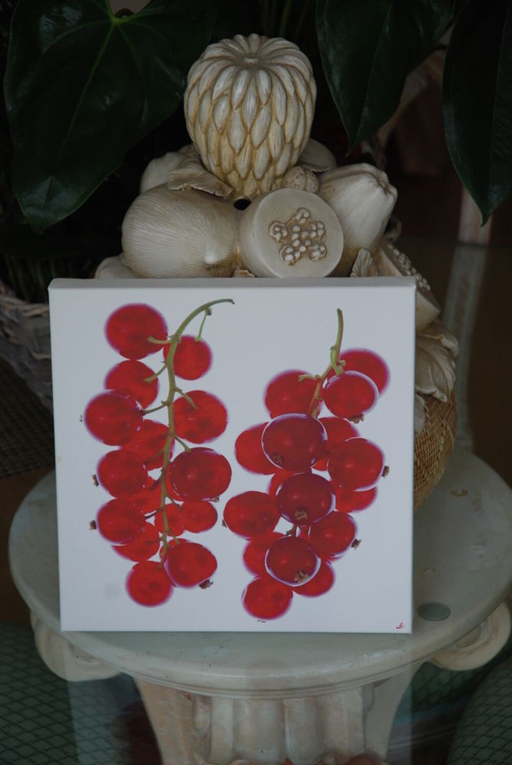 Tableaux de fruits rouges Décoration