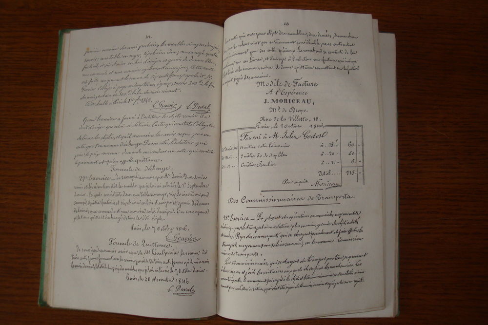 Livre ancien edition rare Lecture courante des manuscrits Livres et BD