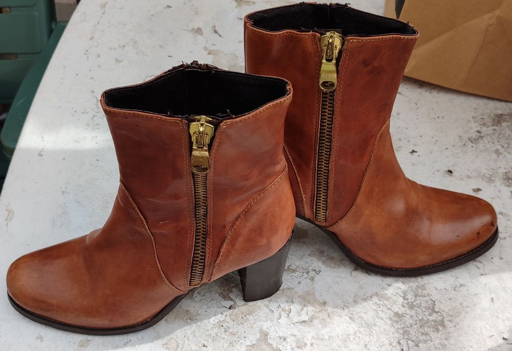 Bottines marrons Chaussures