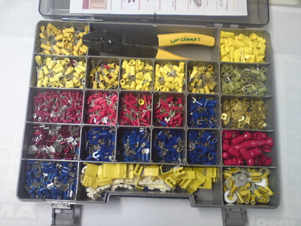 coffret avec 2000 cosses assorties Bricolage