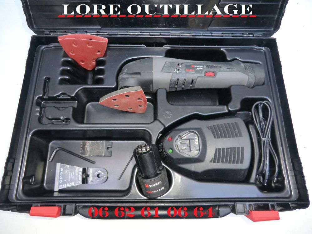 WURTH EMS 10A - Outil Multifonction Bricolage