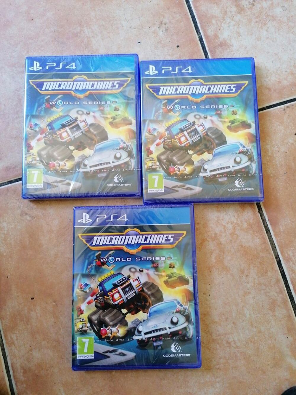 Jeu ps4 neuf sous blister micromachines 7ans et plus. Consoles et jeux vidéos