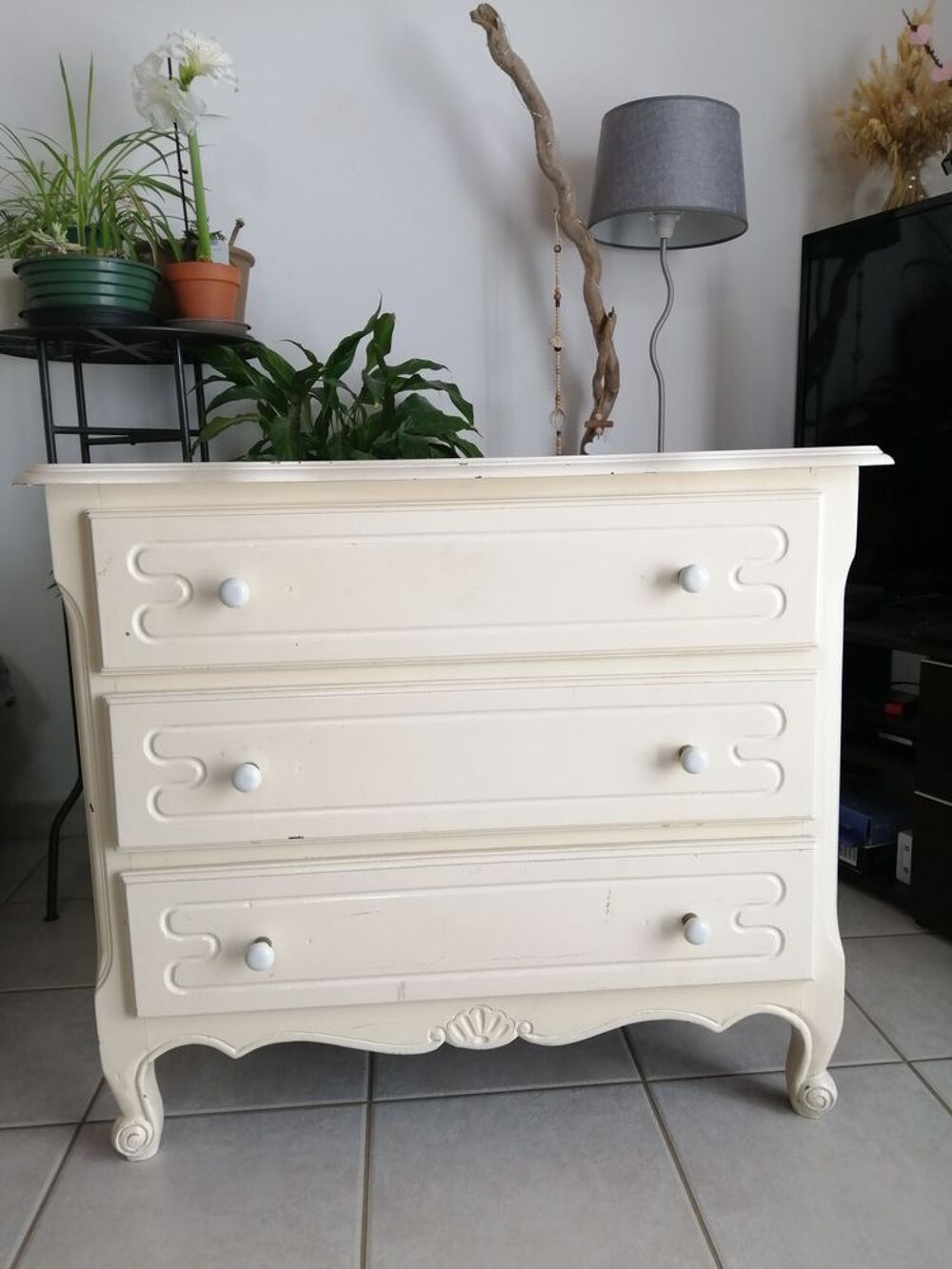 COMMODE CH&Ecirc;NE MASSIF Meubles