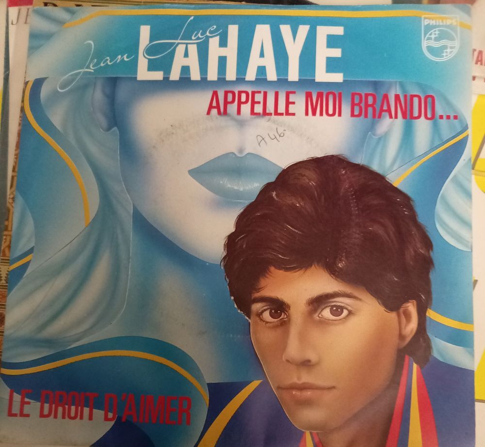 JEAN LUC L AHAYE / 9 DISQUES VYNIL 45 TOURS CD et vinyles