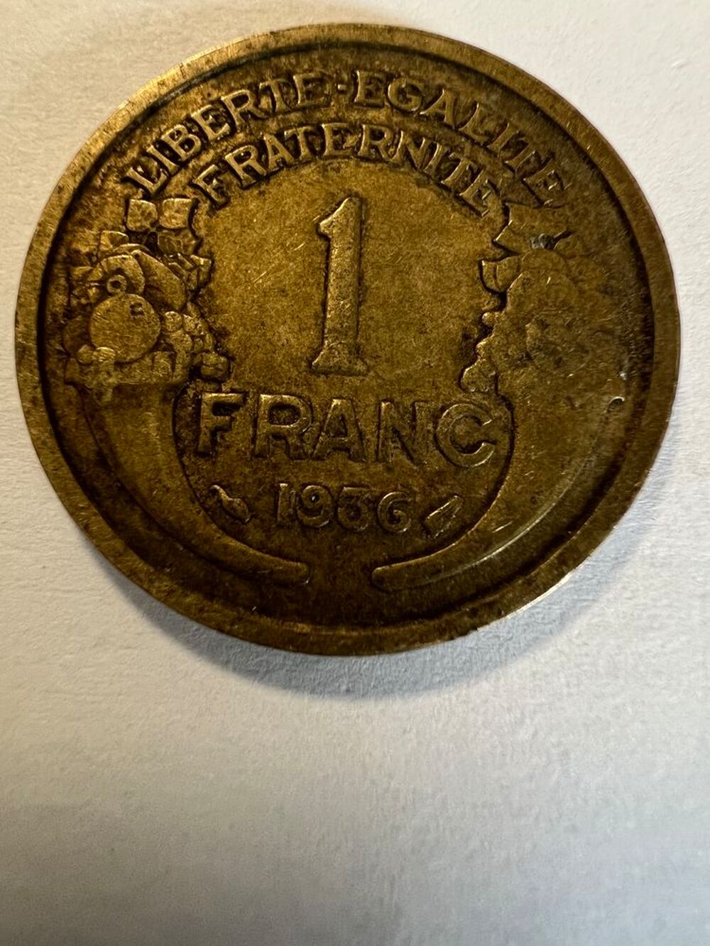 1 Franc 1936 Morlon. 