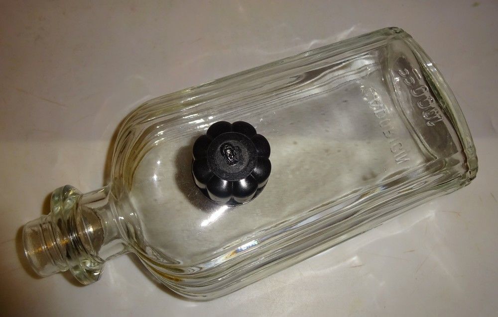 Flacon de Brillantine vide " CADORICIN " 1 litre 