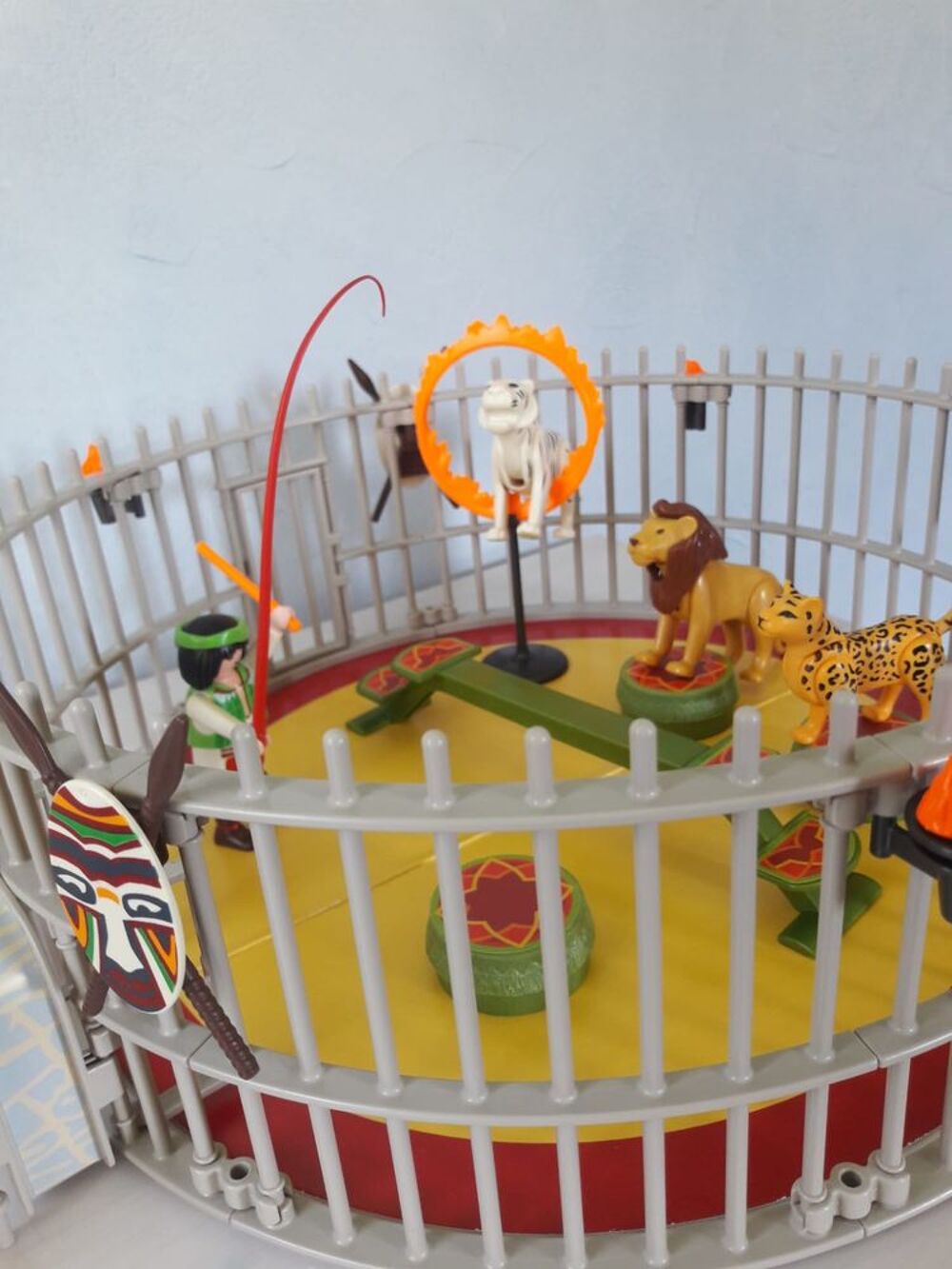 Playmobil 4233 Dresseur avec cage aux fauves Jeux / jouets