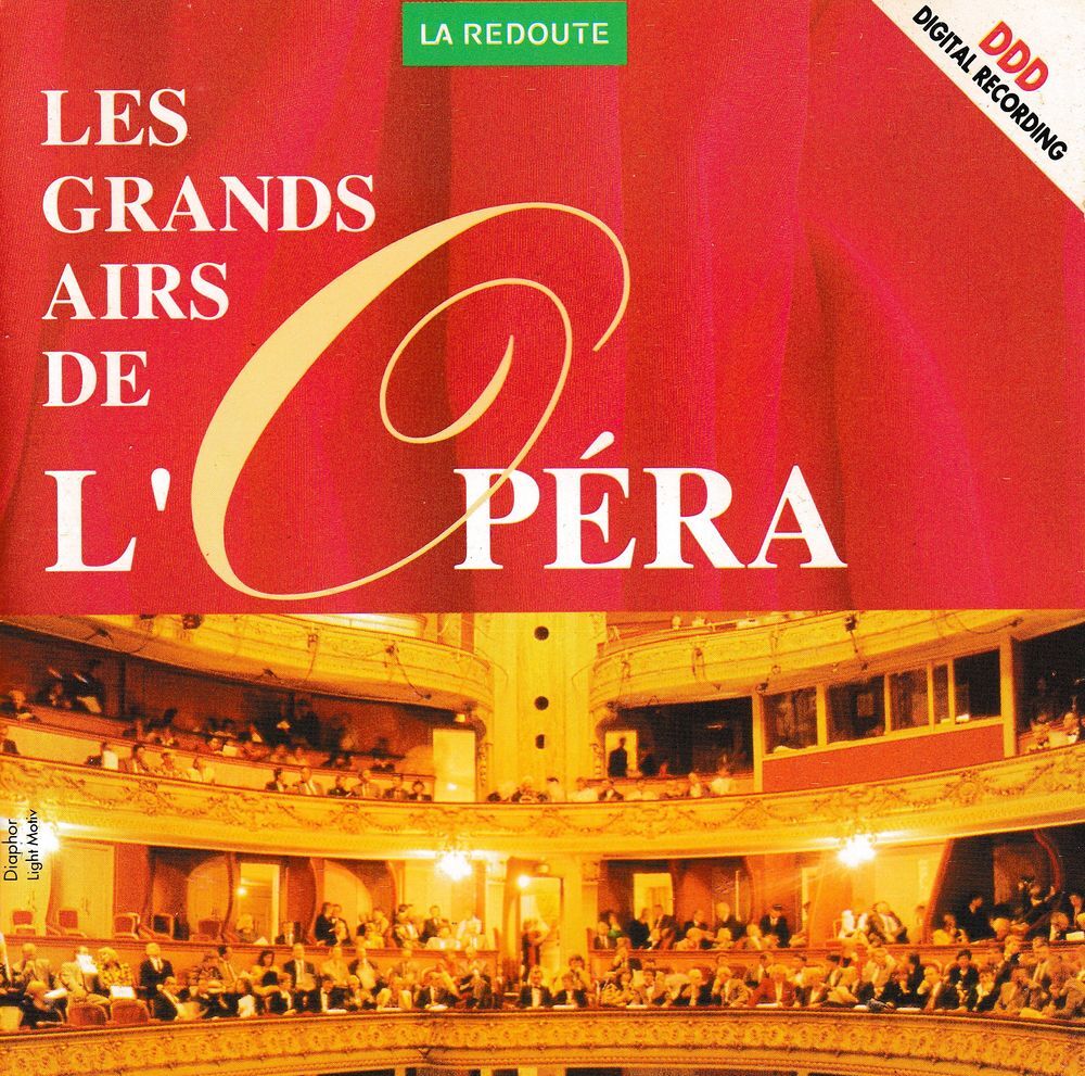 CD Les Grands airs De L'op&eacute;ra - Objet Publicitaire CD et vinyles
