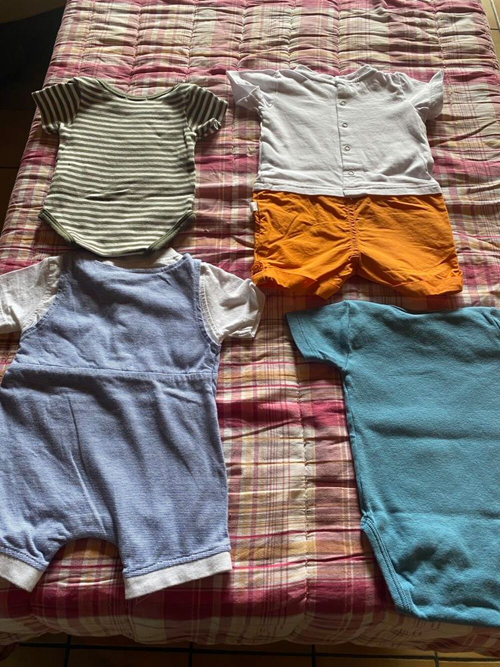 V&ecirc;tements 4 pi&egrave;ces gar&ccedil;on &eacute;t&eacute; Vtements enfants
