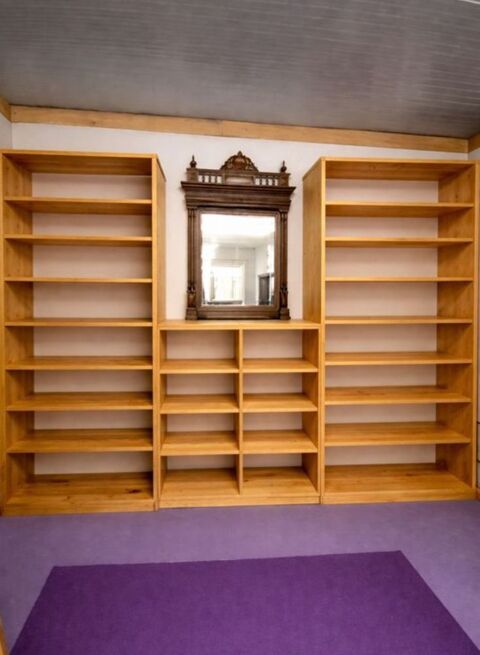 Grand meuble �tag�res amovibles 1800 Mesves-sur-Loire (58)