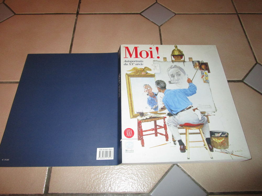LIVRE PEINTURE "MOI "AUTOPORTRAITS DU XX SIECLE 