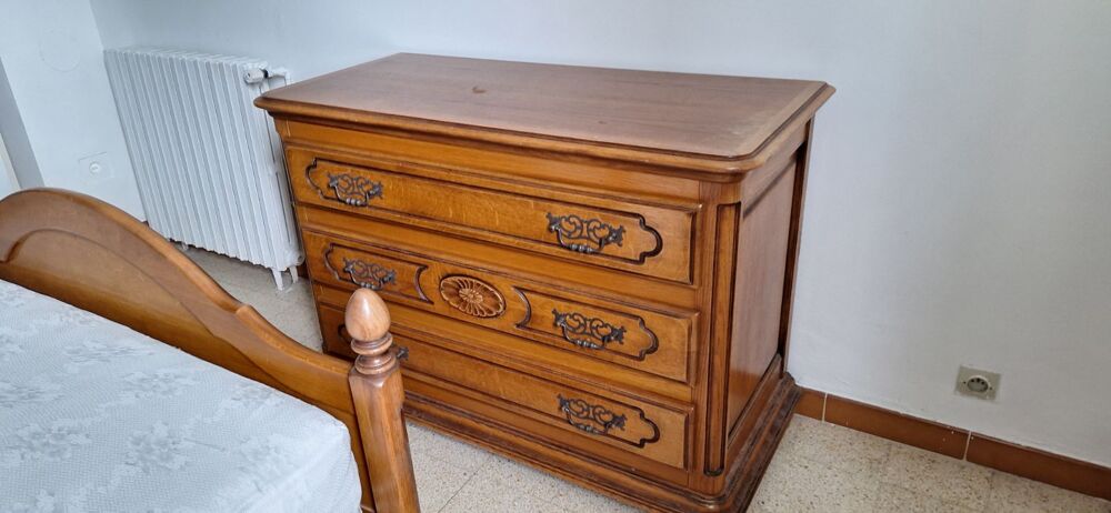 ensemble chambre bois massif ch&ecirc;ne Meubles