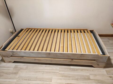 LIT GIGOGNE AVEC SOMMIER 70 Mieussy (74)