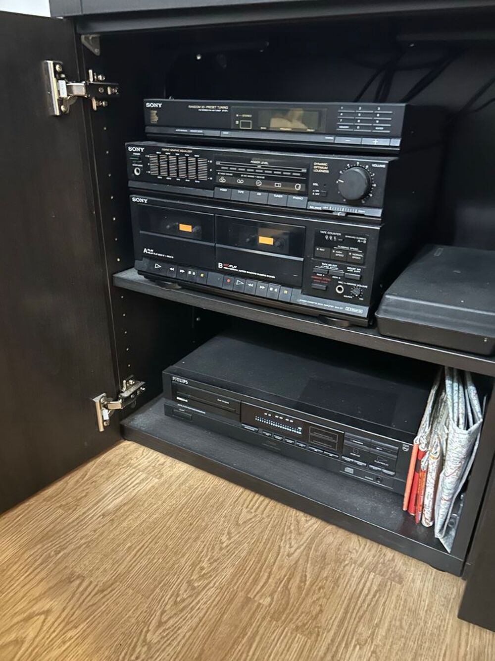 Cha&icirc;ne Hifi analogique Sony compl&egrave;te (avec HP) Audio et hifi