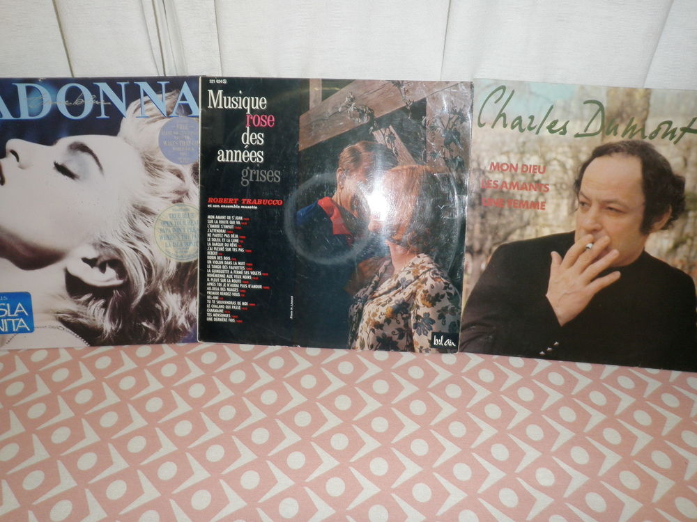 Disques vari&eacute;t&eacute;s 33 tours (chansons) Audio et hifi