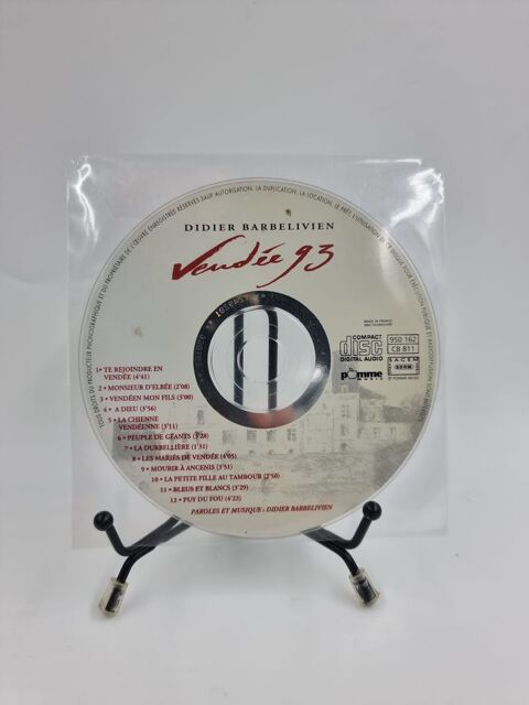CD de musique Didier Barbelivien : Vend�e 93 sans boite 2 Vulbens (74)